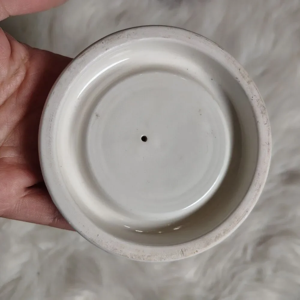 Y2K Zodiac Incense Holder Innozen Sun Face Celestial 90s Decor Blue & White